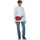 Balenciaga Red Nylon Explorer Belt Pouch