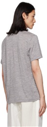 Thom Browne Gray 4-Bar T-Shirt