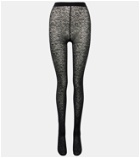 Wolford Floral jacquard tights