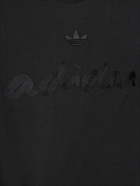 ADIDAS ORIGINALS Embroidered Cotton Short Sleeve T-shirt