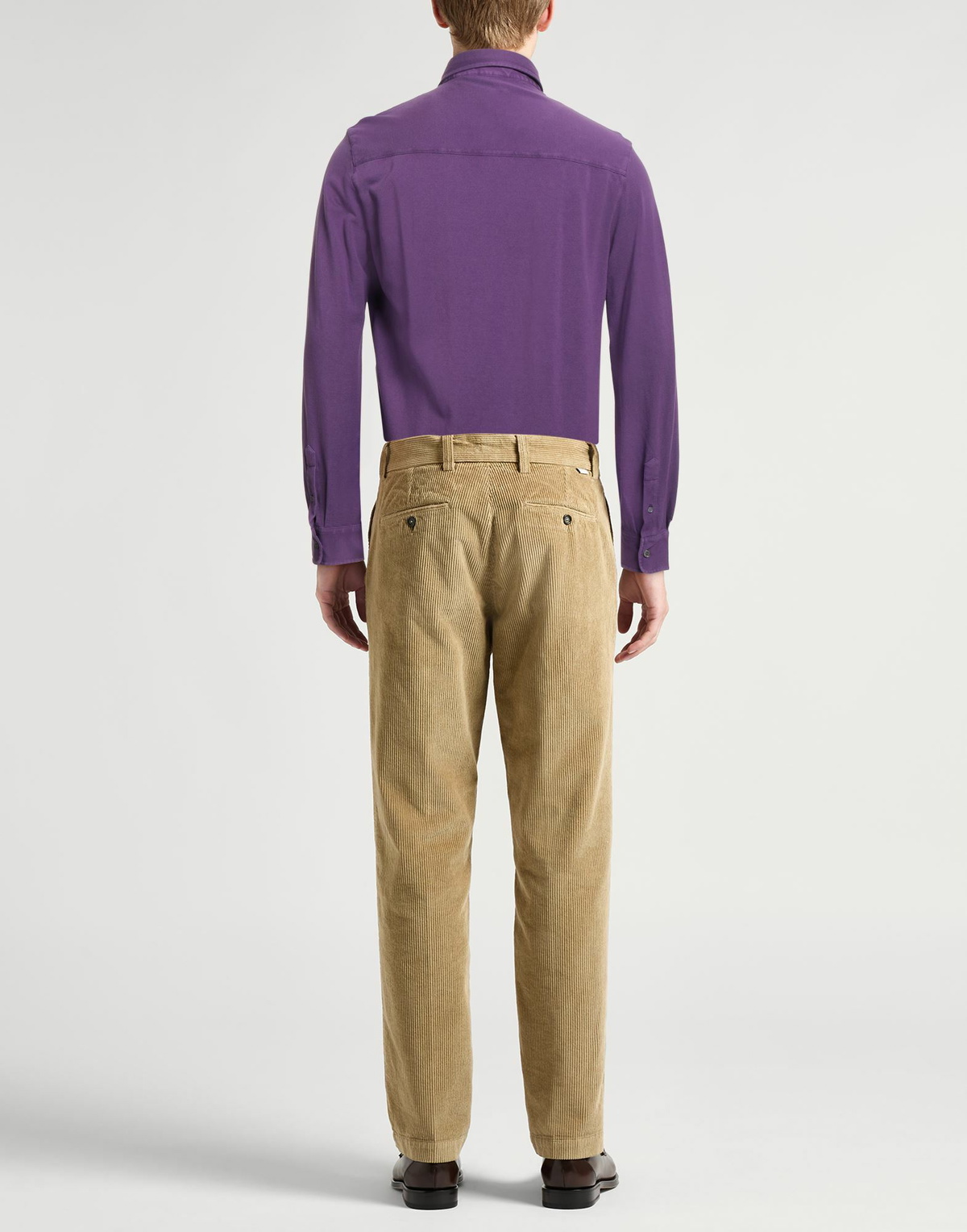 Fedeli Mens Shirt in Purple