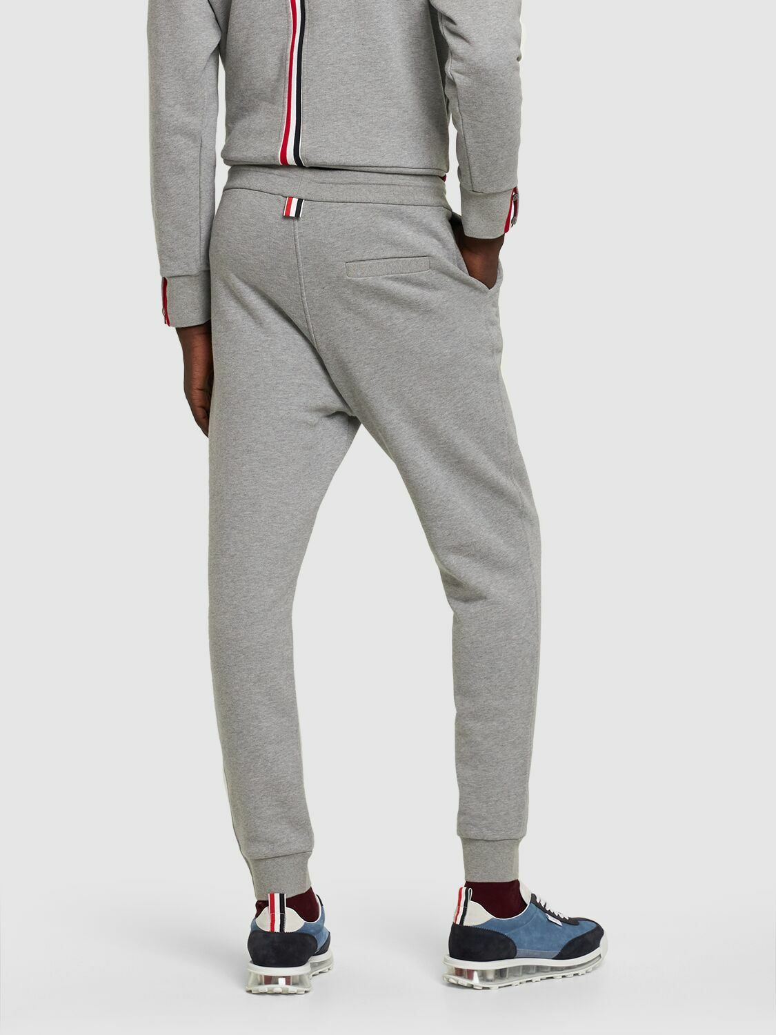 THOM BROWNE 4-bar Cotton Sweatpants Thom Browne