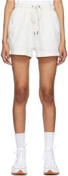 Citizens of Humanity Off-White Fleece Olympia Shorts