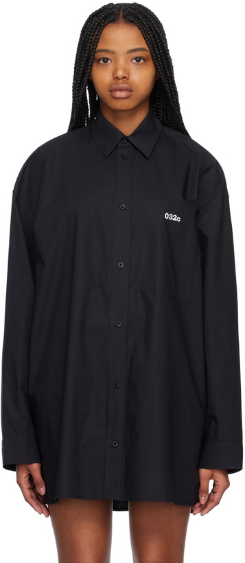Photo: 032c Black Half Moon Shirt