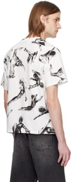 KidSuper White Trapeze Women All Over Print T-shirt
