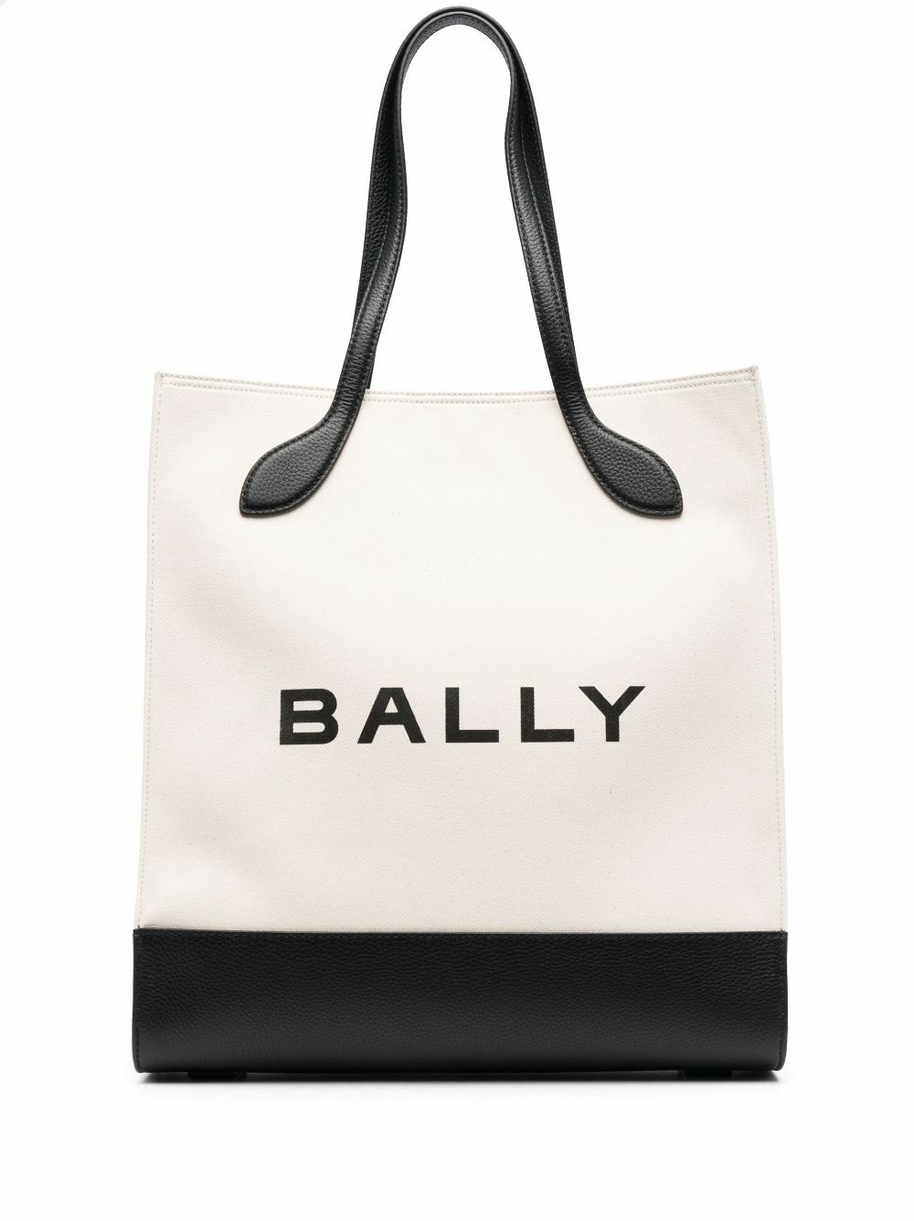 BALLY - Bar Keep On Fabric Tote Bag Bally