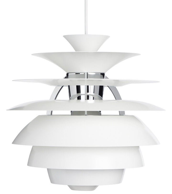 Photo: Louis Poulsen PH Snowball pendant lamp by Poul Henningsen