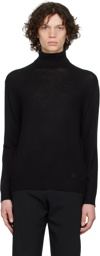 Jil Sander Black Relaxed-Fit Turtleneck