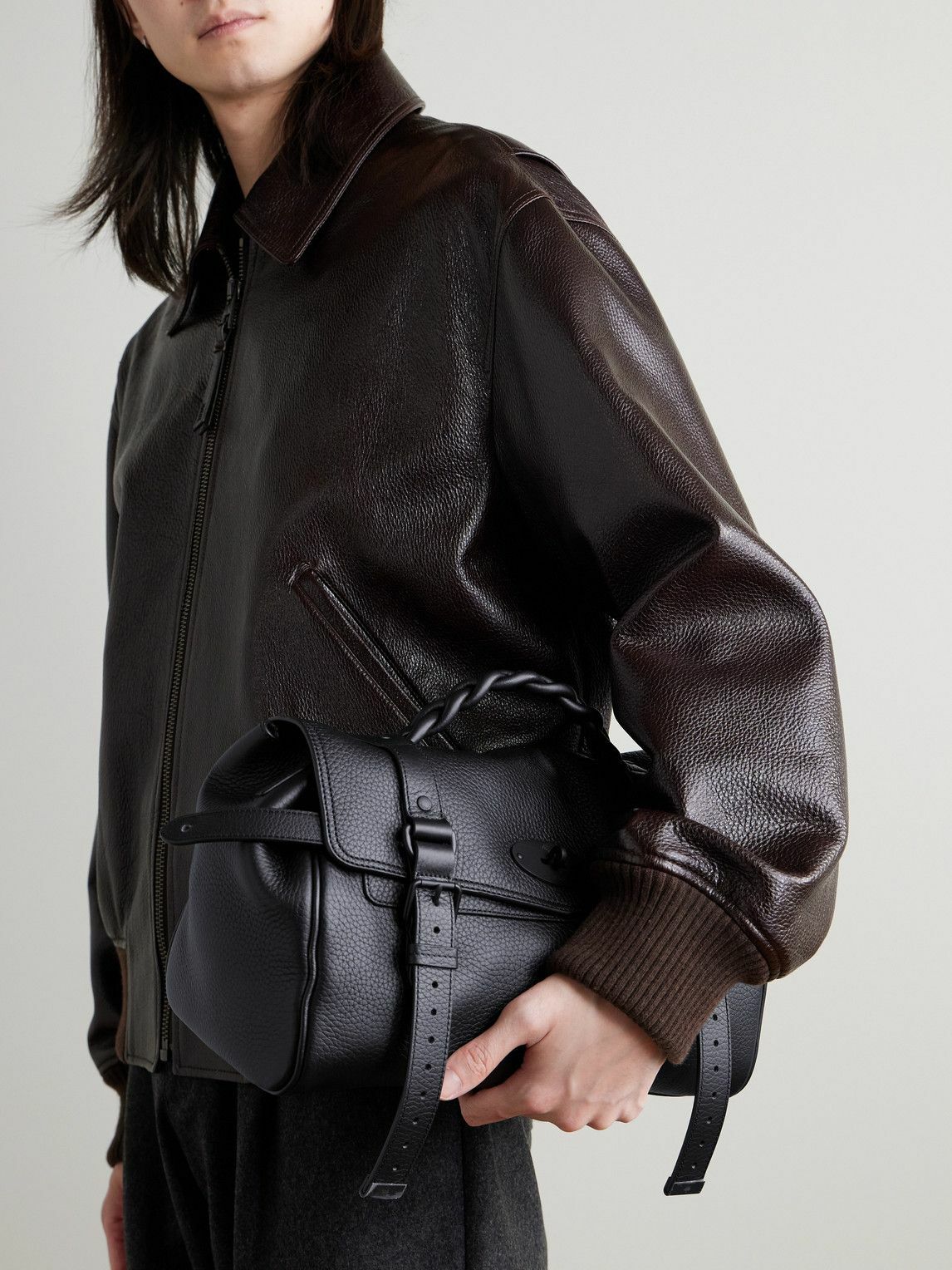 Mulberry - Alexa Full-Grain Leather Messenger Bag