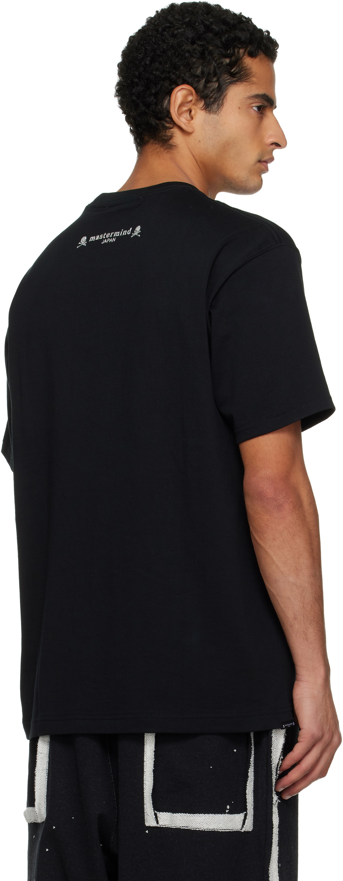 mastermind JAPAN Black Loopwheel SS T-Shirt