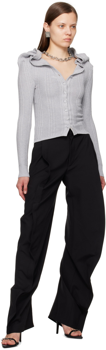 Y/Project Black Banana Trousers