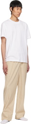 Tekla White Sleeping T-shirt
