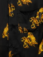 PALM ANGELS - Burning Monogram Viscose Shirt