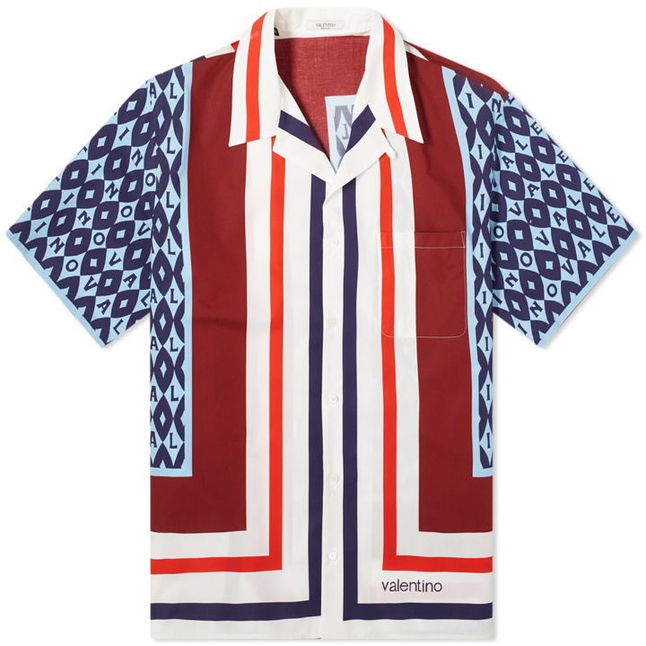 Photo: Valentino Panelled Vacation Shirt