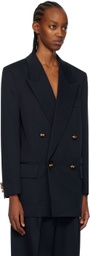 Bottega Veneta Navy Knot Blazer