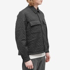 Represent Men's Initial Quilted Overshirt in Black