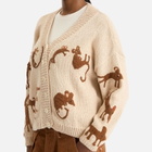 Story mfg. Women's Sunwell Knit Cardigan in Ecru Friends