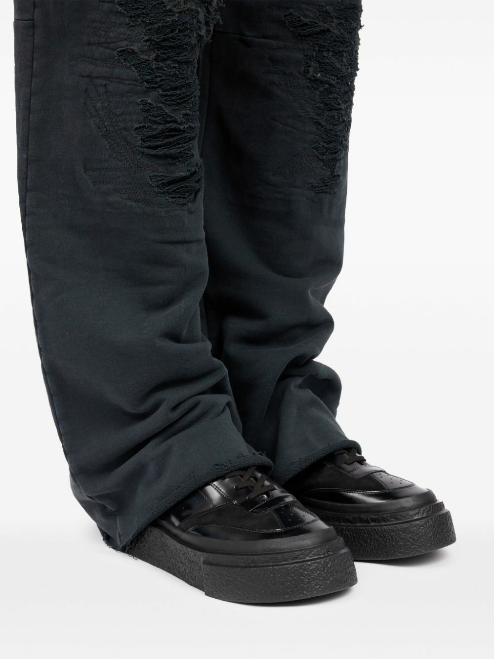 MM6 MAISON MARGIELA - Leather Sneakers MM6 Maison Margiela