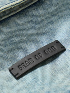 Fear of God - Eternal Logo-Appliquéd Denim Shirt - Blue