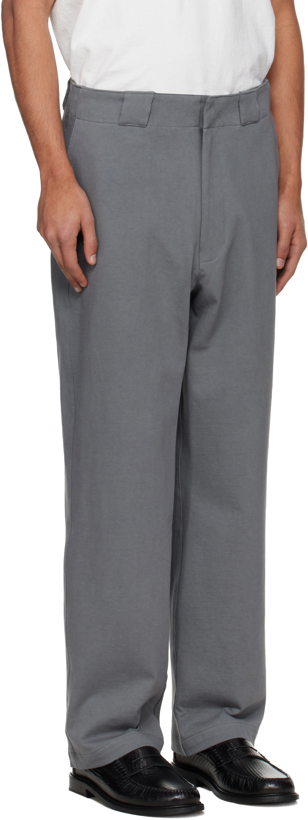 Lady White Co. Gray Jersey Trousers