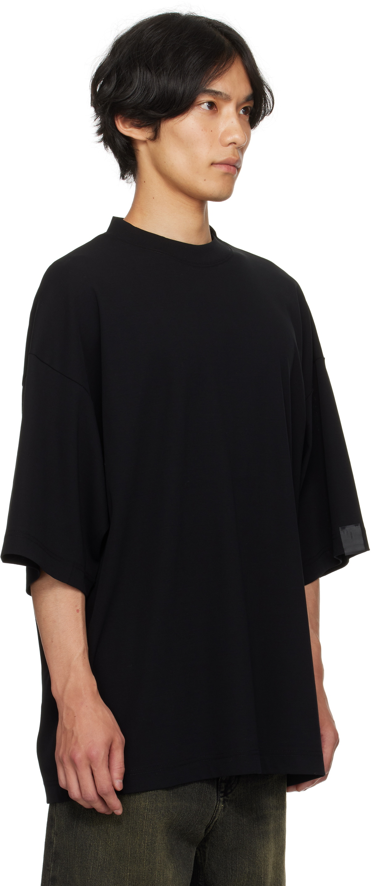 N.Hoolywood Black Big T-shirt