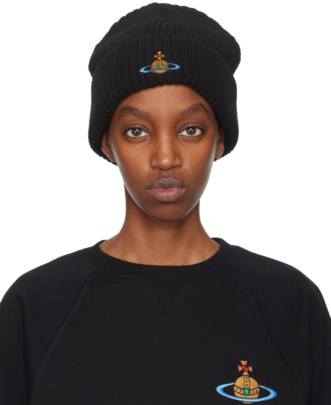 Photo: Vivienne Westwood Black Sporty Beanie