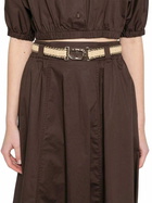 Belted Midi Skirt TwinSet