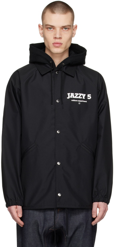 Photo: Uniform Experiment Black 'Jazzy 5' Jacket