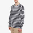 Junya Watanabe MAN Men's Striped T-Shirt in Navy/White