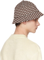 NEEDLES Brown Polka Dot Bucket Hat