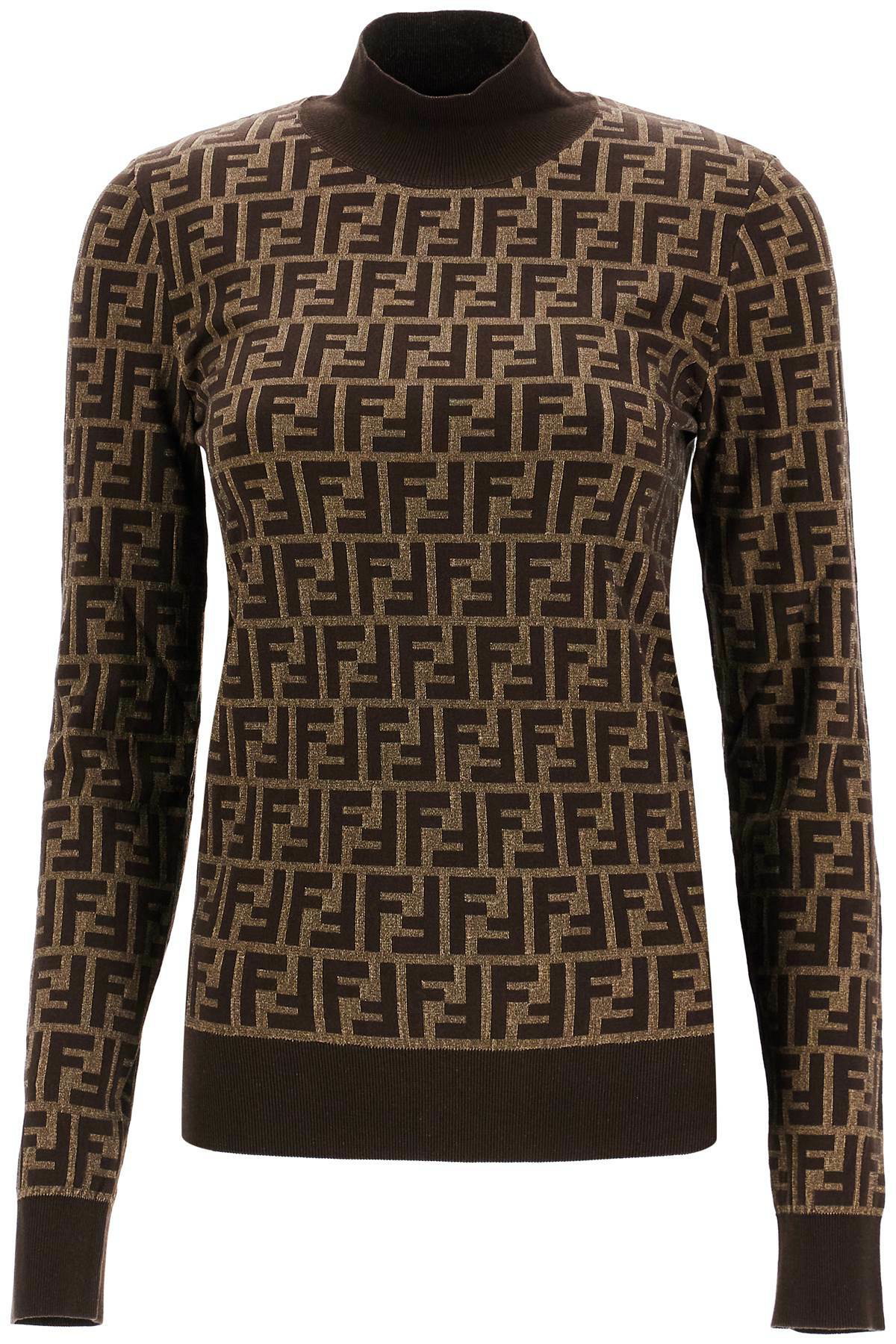 【送料&関税込】Fendi High-neck Knitted Top FENDI cut-out Detail Knitted Top | Blue | FARFETCH GR
