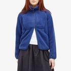 Snow Peak Women's Thermal Boa Fleece Jacket in Blue