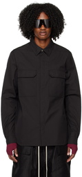 Rick Owens Black Outershirt Shirt