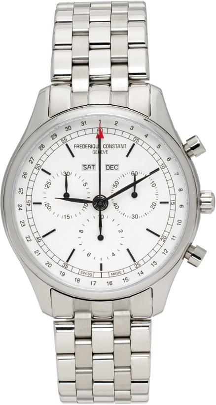 Photo: Frédérique Constant Silver Classics Quartz Chronograph Triple Calendar Watch