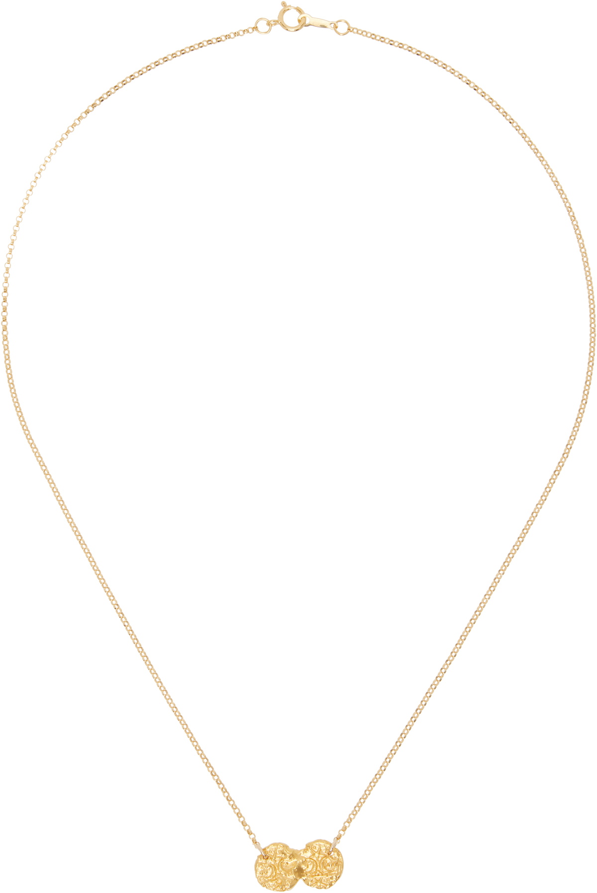 Alighieri Gold 'The Path Of The Moon' Necklace