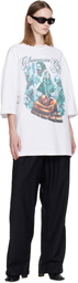 WILLY CHAVARRIA White 'Chavarria Prayer Services' Northsider T-shirt