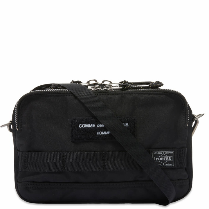 Photo: Comme des Garçons Homme x Porter Side Bag in Black