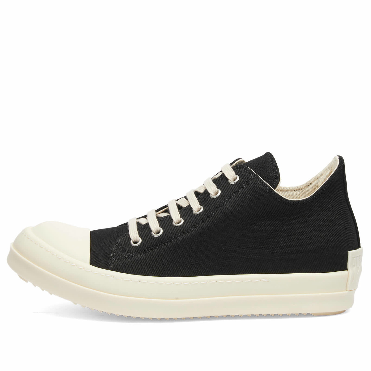 Rick Owens DRKSHDW Women's Low Sneakers in Black Milk