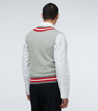Maison Margiela - Sleeveless cotton sweater