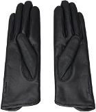 Mame Kurogouchi Black Asymmetric Gloves