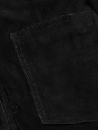 Officine Générale - Leo Suede Jacket - Black