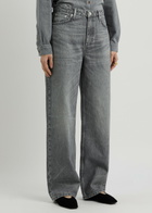 Skall Studio Maddy Straight-leg Jeans Light Grey
