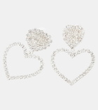 Rebecca Vallance Mariella  crystal-embellished earrings