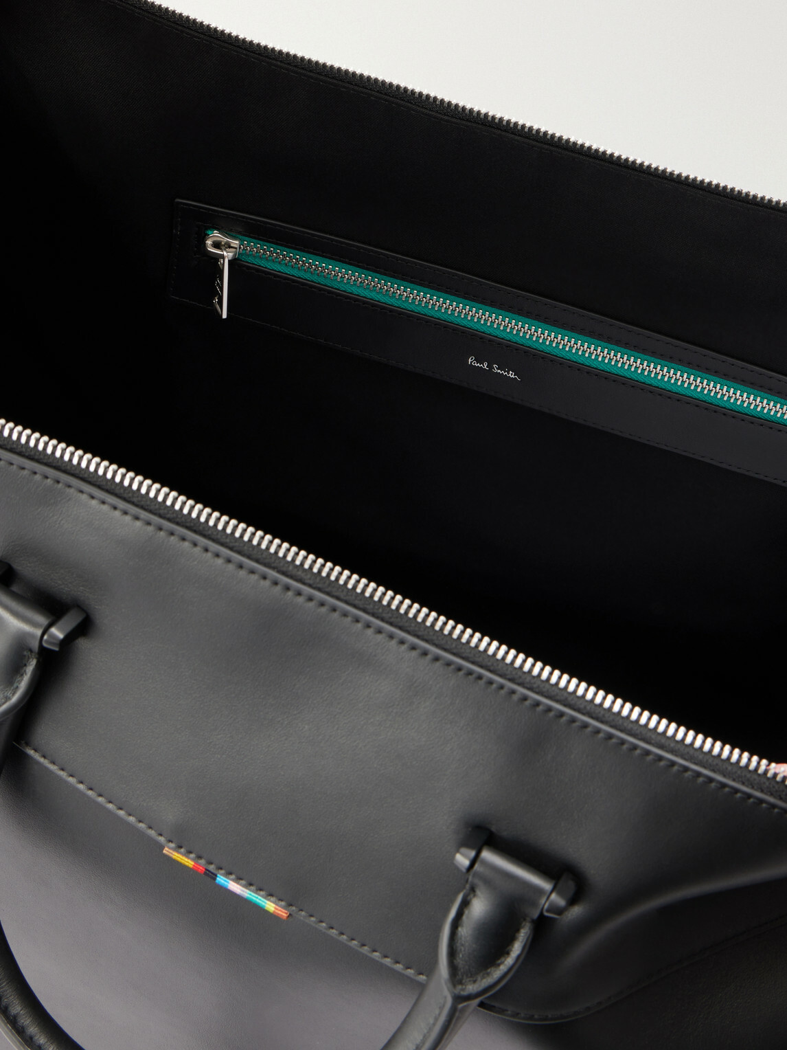 Paul Smith - Leather Weekend Bag - Black
