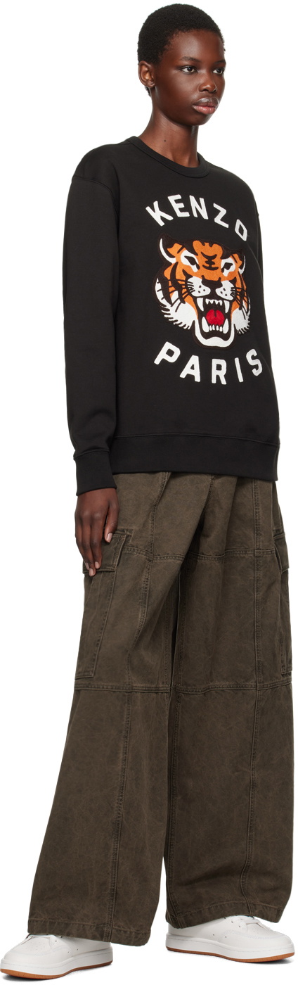 Kenzo Gray Kenzo Paris Cargo Pants