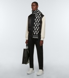 Alexander McQueen - Intarsia wool scarf