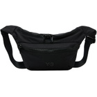 Y-3 Black Staple Fanny Pack