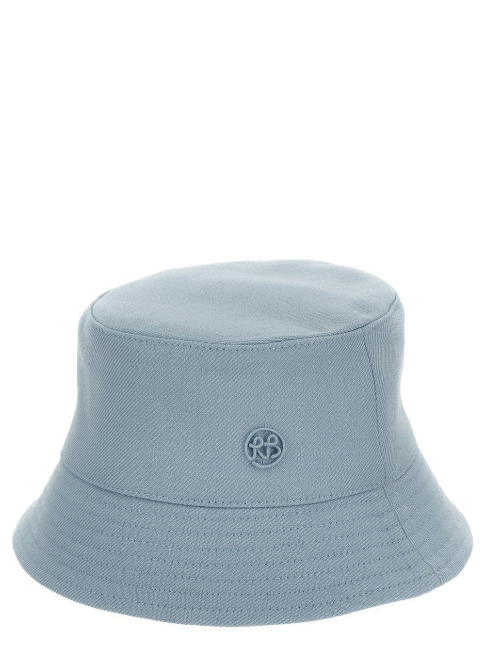 Monogram-embellished Wide-Brim Bucket Hat