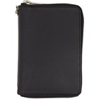 Yohji Yamamoto Black Thick Fastener Wallet