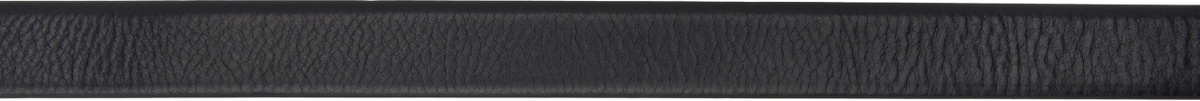 The Frankie Shop Black Ora Leather Belt